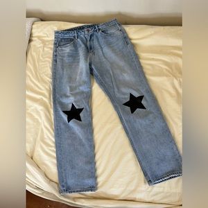 Ksubi Lucky Star High-Rise Cropped Jeans